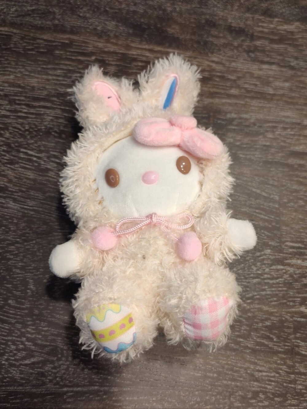 Sanrio Shop Limited Hello Kitty Plush Toy Easter Series 7.1"